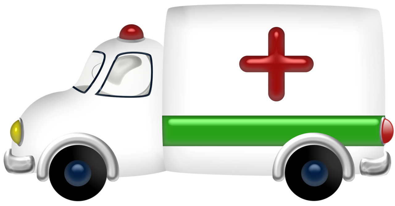 Hospital Transportation Cartoon Illustration Ambulance Free Transparent Image HD Clipart