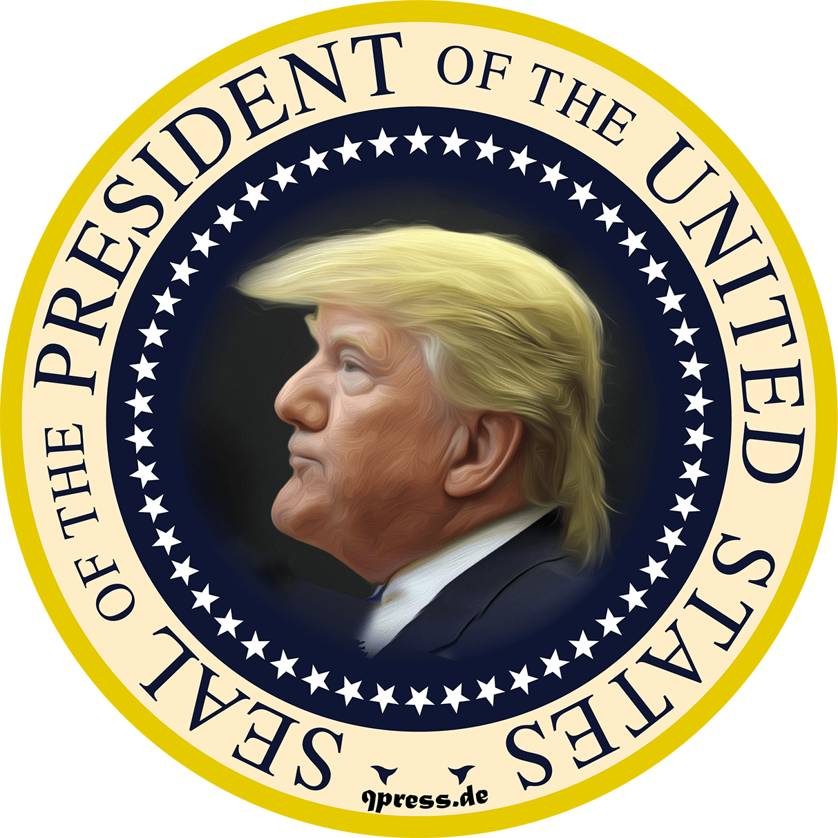 States United Trump Of Us Barack Donald Clipart