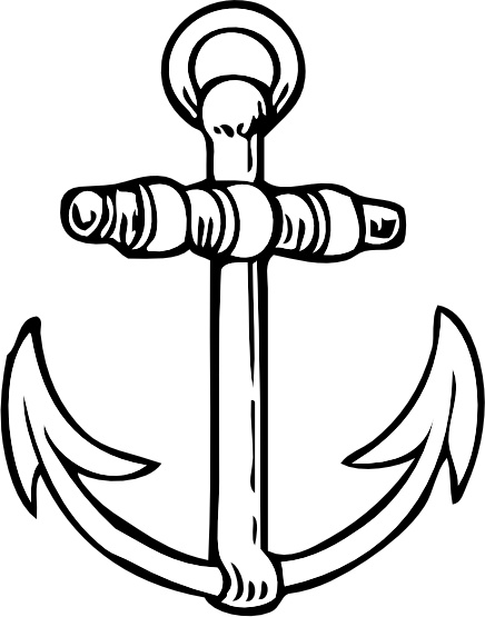 Anchor Vector In Open Office Drawing Svg Clipart