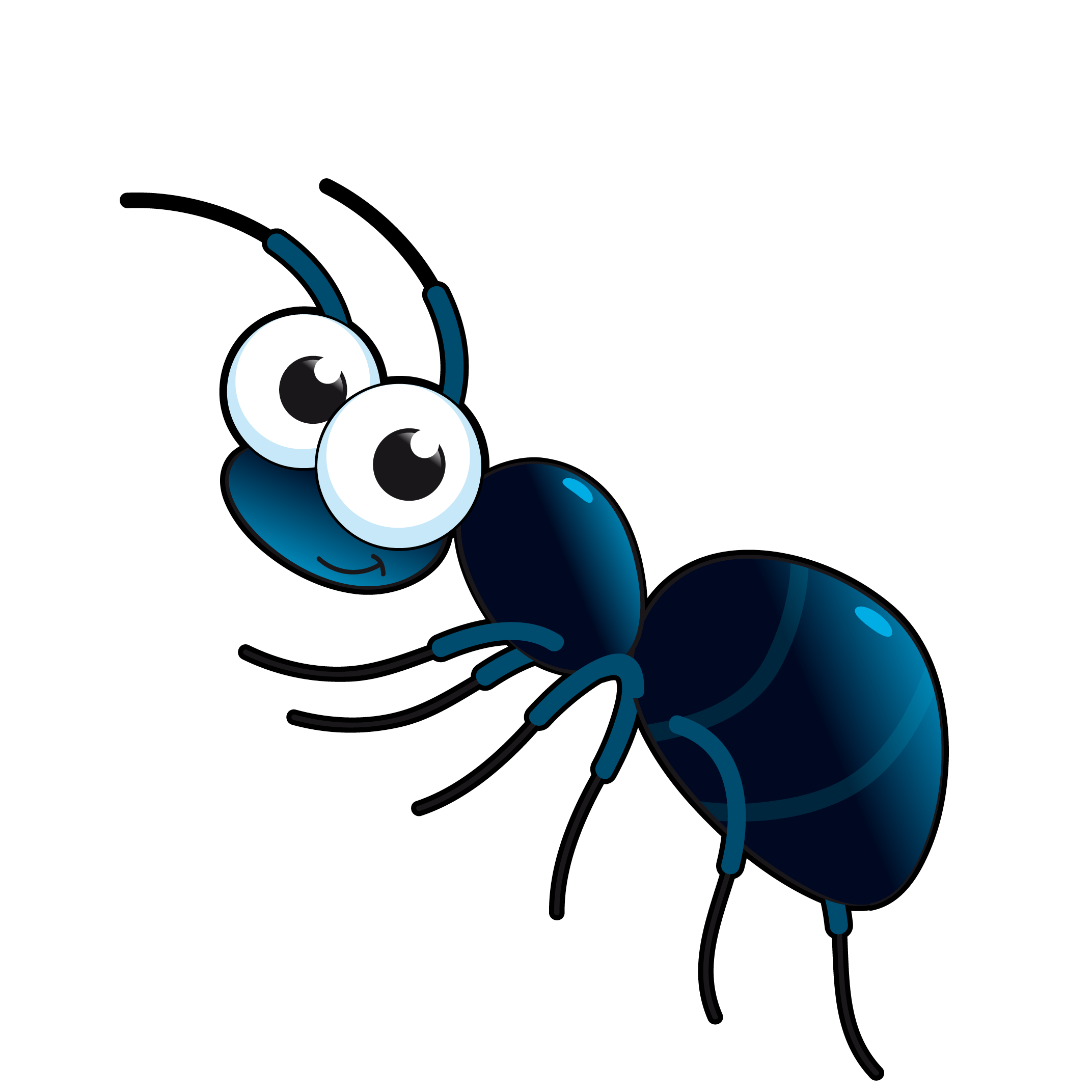 Ant Cute Vector Cartoon PNG Download Free Clipart