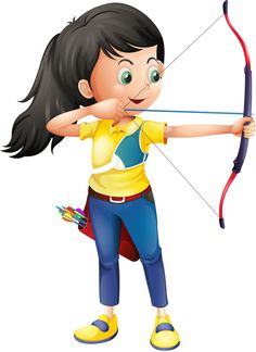 Kids Archery Png Images Clipart