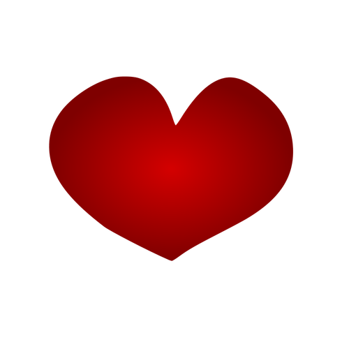 Red Heart Clipart