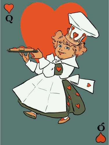 Queen Of Hearts Chef Clipart