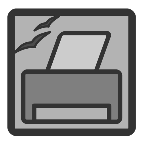 Openoffice Printer Admin Icon Clip Art Clipart