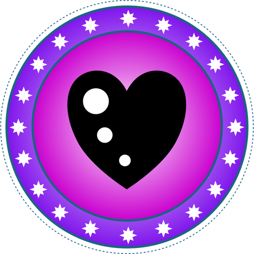 Purple Heart Badge Clipart