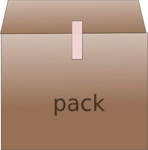 Of Carton Packaging Clipart