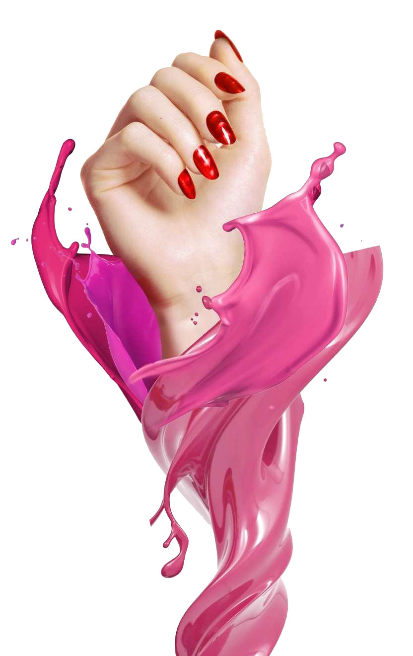 Download Art Colorful Poster Nails Artificial Nail Gel Clipart PNG Free