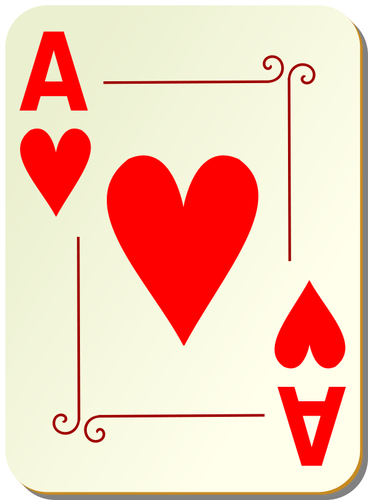 Ace Of Hearts Clipart