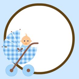 Baby Boy Border Png Image Clipart