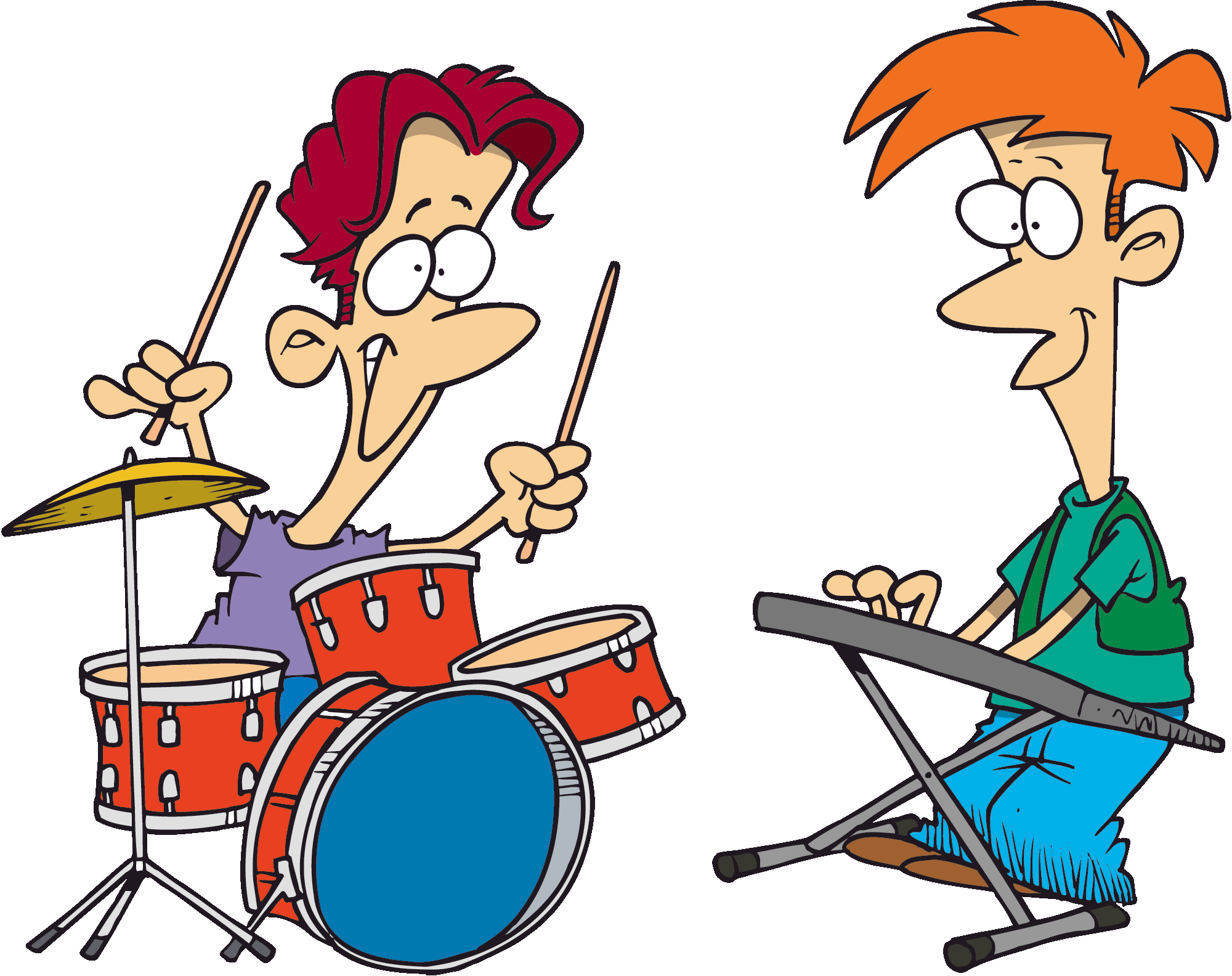 Free Band Music Kid Transparent Image Clipart