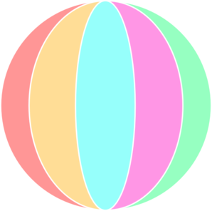 Beach Ball Vector For You Free Download Png Clipart