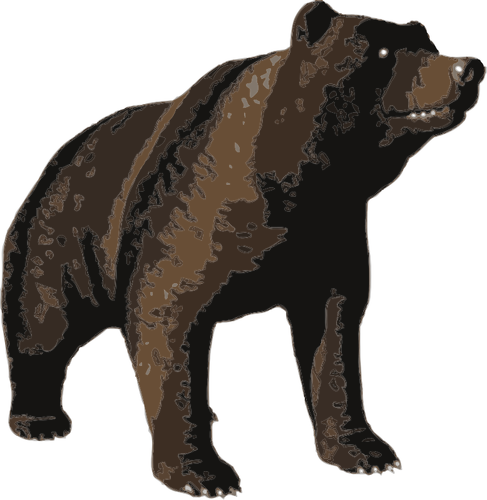 Of Huge Brown Bear Clipart