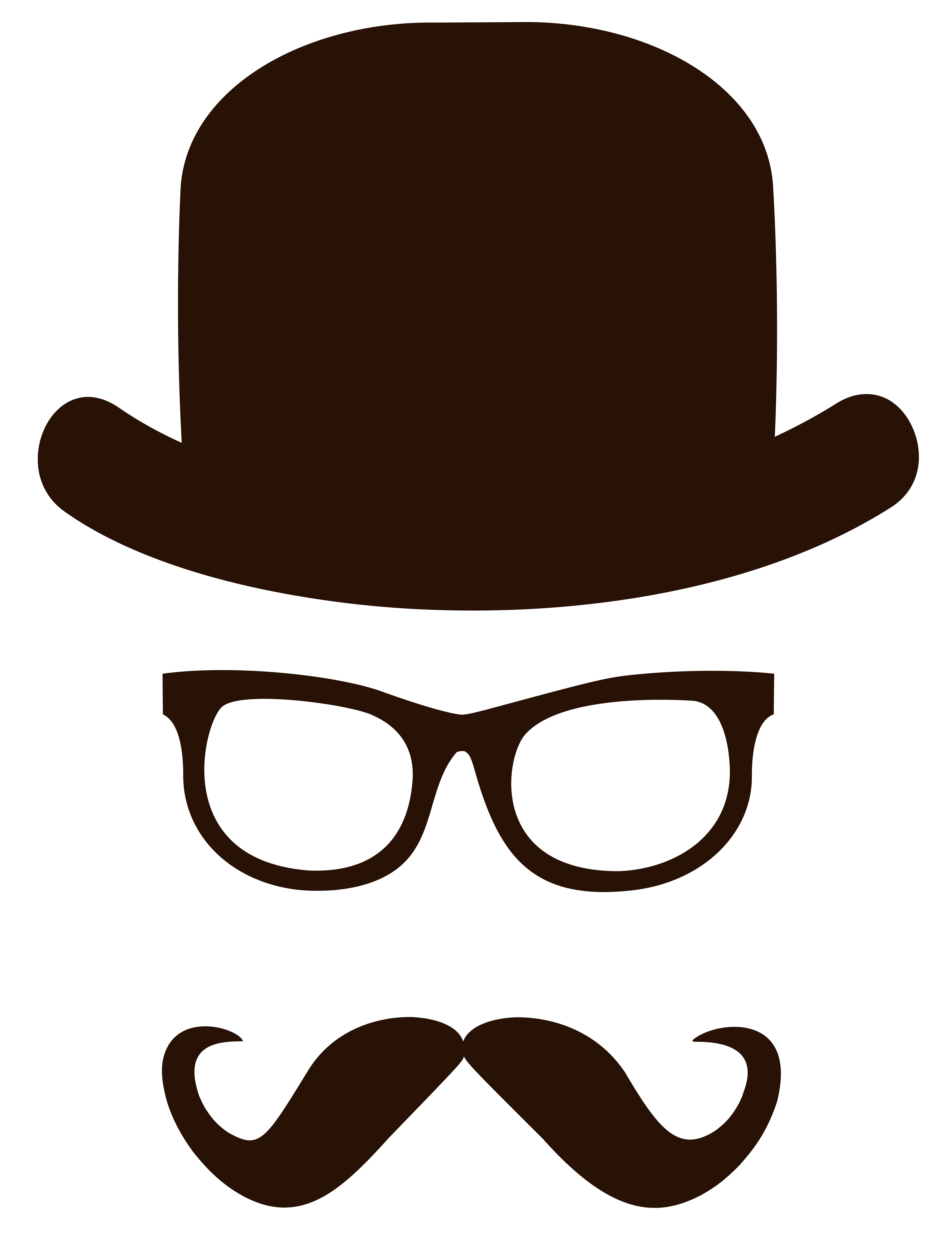 Picture Movember Face Free Download PNG HD Clipart