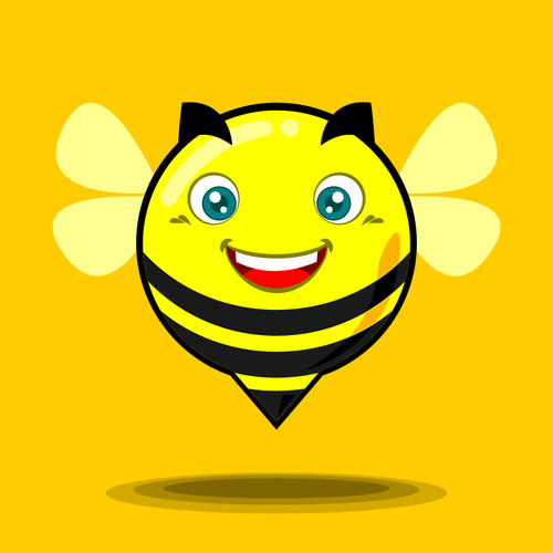 Funny Bee Clipart