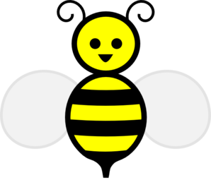 Cute Bumble Bee Image Hd Photo Clipart