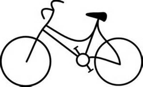 Bicycle Bike Black And White Images Clipart