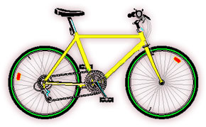 Bike Bicycle S Animated Bicycle Png Image Clipart