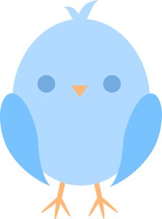 Cute Blue Bird Birds Clip Png Image Clipart