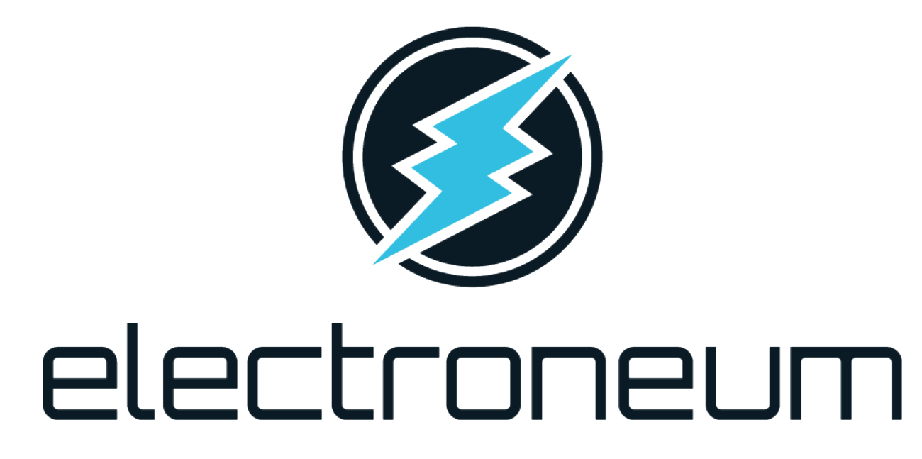 Mining Transaction Financial Bitcoin Cryptocurrency Logo Electroneum Clipart