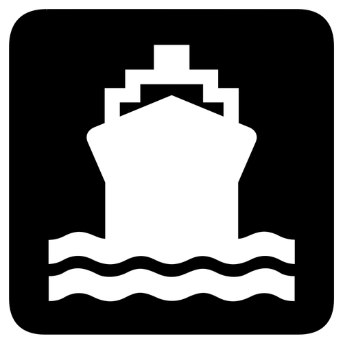 Boat Port Sign Clipart