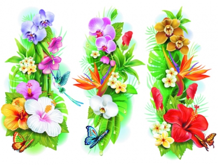 Flower Border Vector Download Files For Clipart