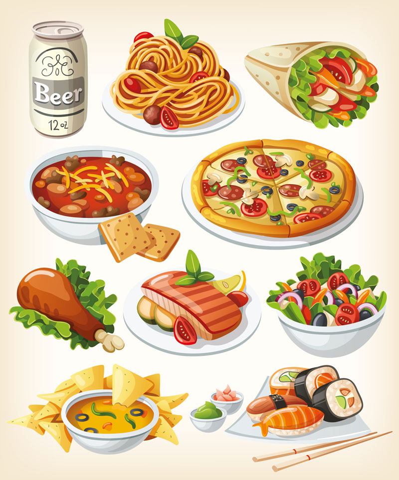 Free Food Food Downloads Fast Food Vector Clipart