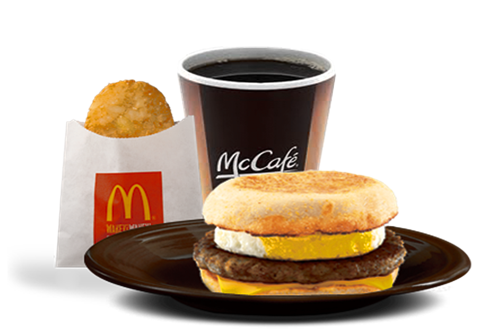 And Cheese Mcgriddles Sandwich Hash Mcdonald'S Sausage Clipart