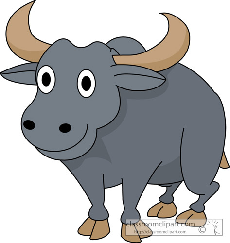 Cartoon Buffalo Kid Png Images Clipart