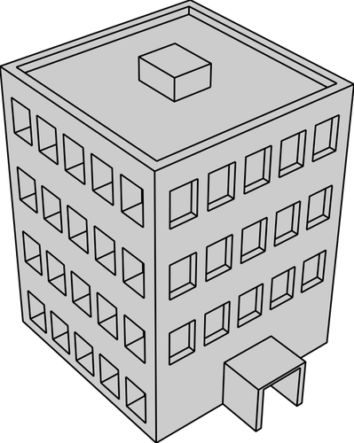 Building Perspective Clipart