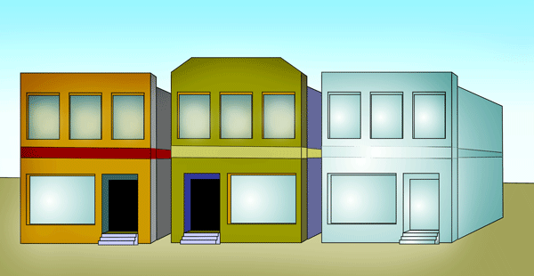 Storefront Buildings Png Image Clipart