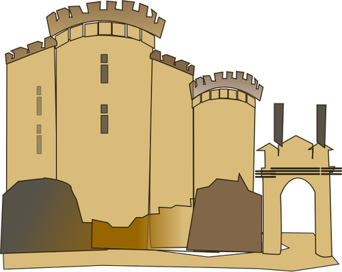 Clip Rat Of Bastille Castle Clipart