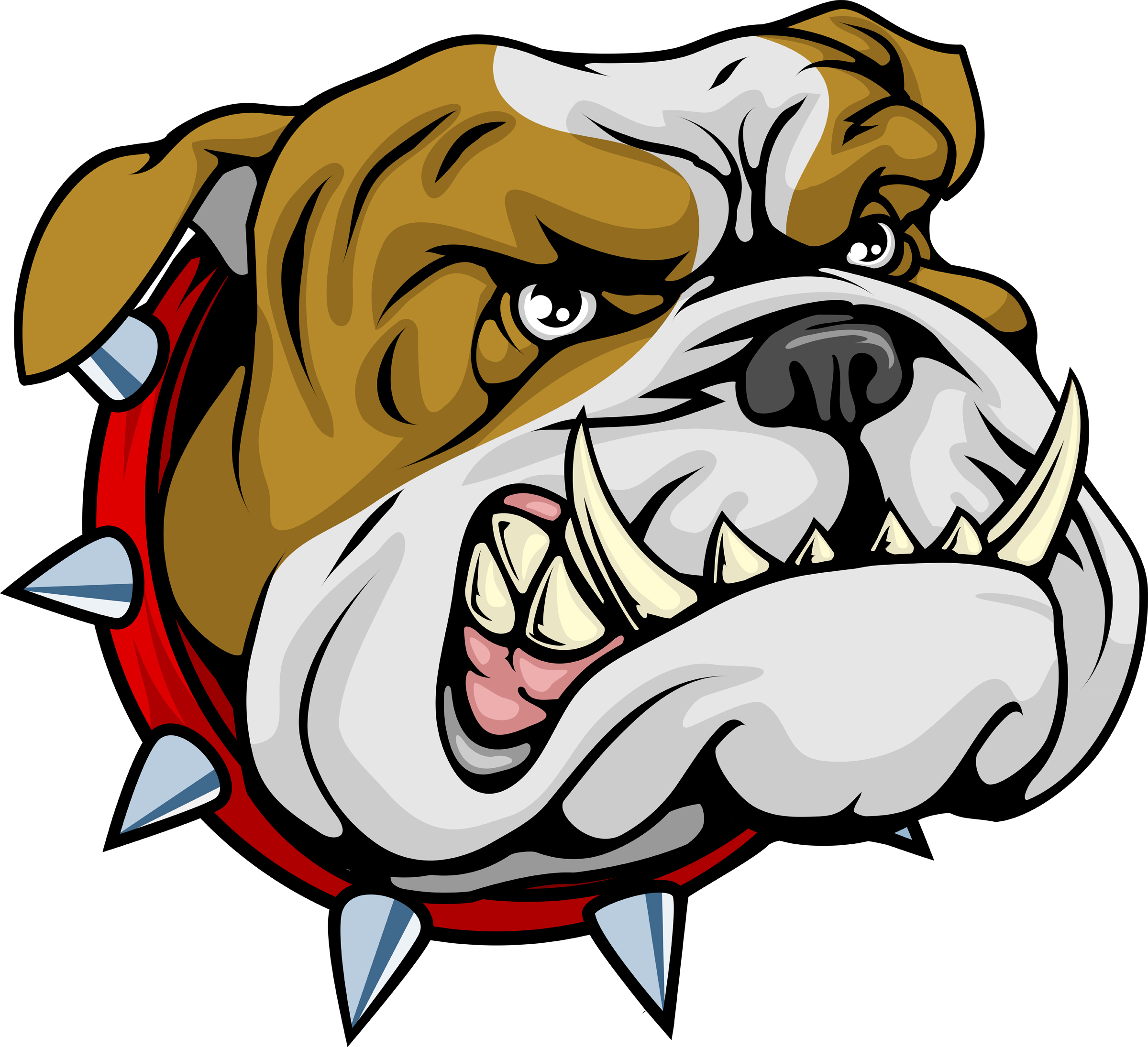 Bulldog Head Dromgip Top Free Download Clipart