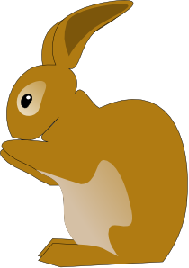 Bunny Rabbit At Vector Free Download Png Clipart