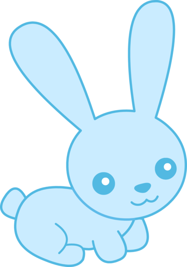 Blue Bunny Free Download Png Clipart
