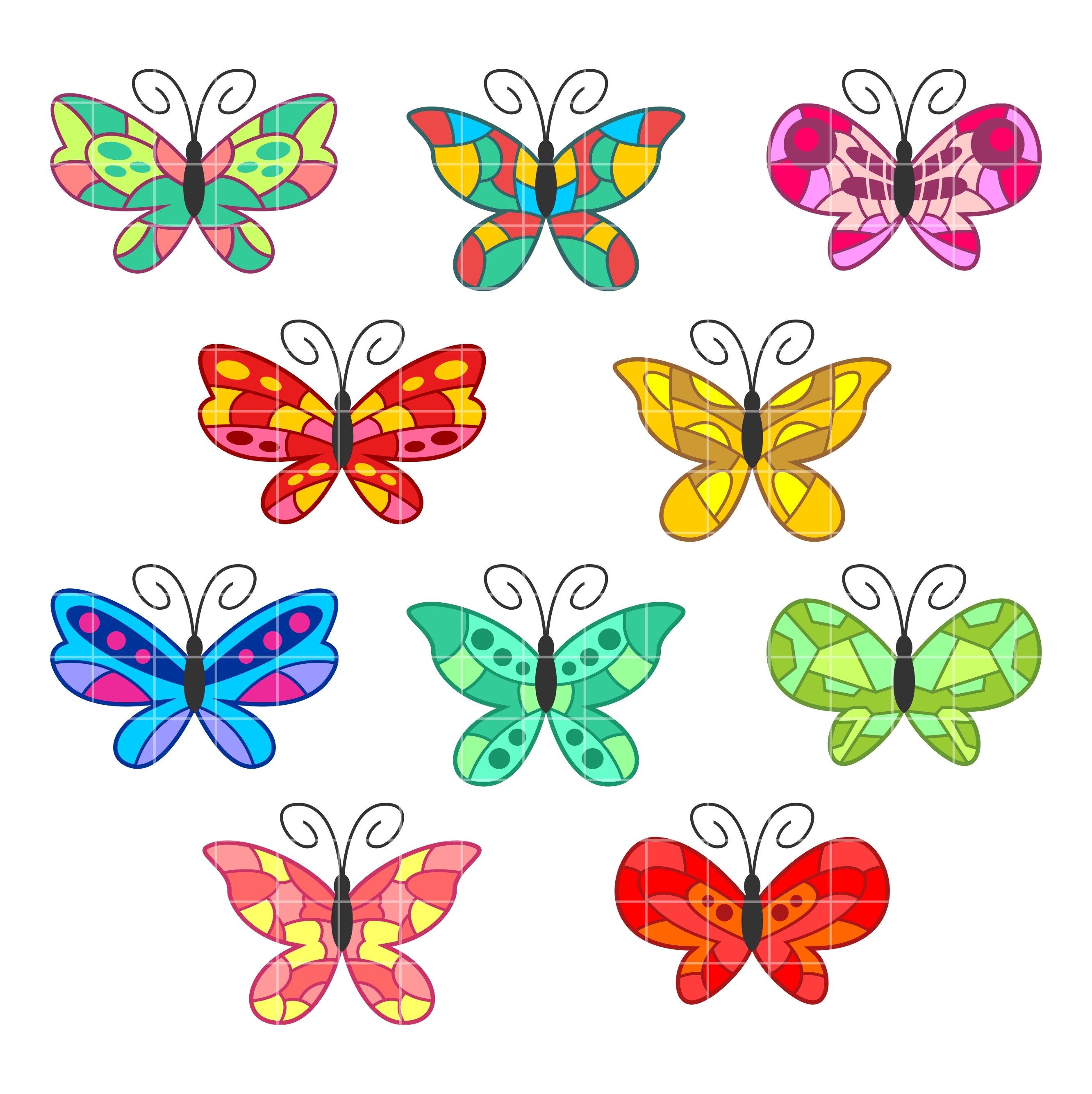 Butterflies Colorful Butterfly Designs Hd Image Clipart