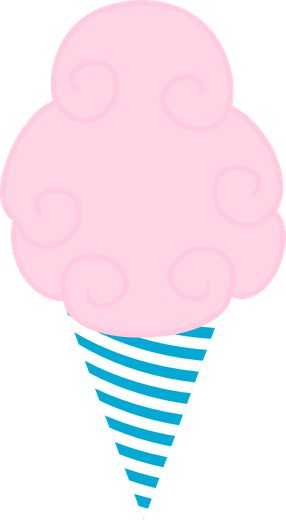 Cute Cotton Candy Circo Minus Image Png Clipart