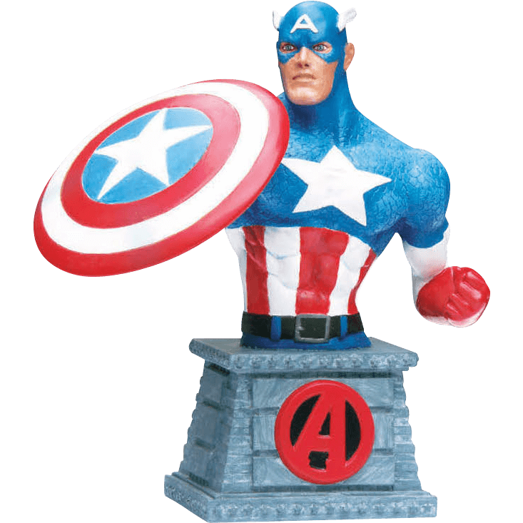 America Paperweight Comics Figurine Captain Marvel Clipart