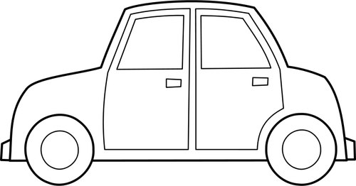Automobile Outline Image Clipart