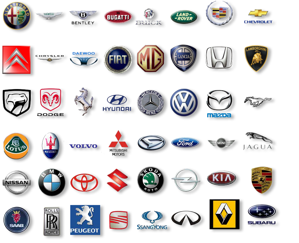 Shop Repair Car Automobile Cars Brands Logo Clipart
