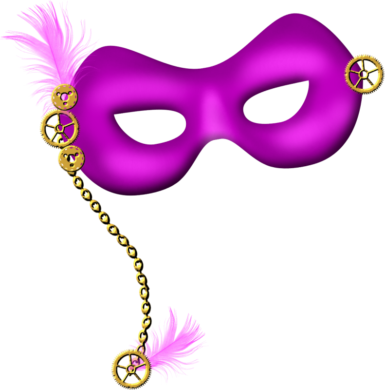 Mardi Ball Carnival Masquerade Gras Mask Clipart