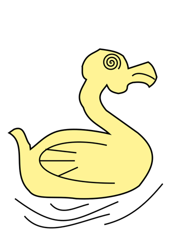 Cartoon Of Rubber Duck Clipart