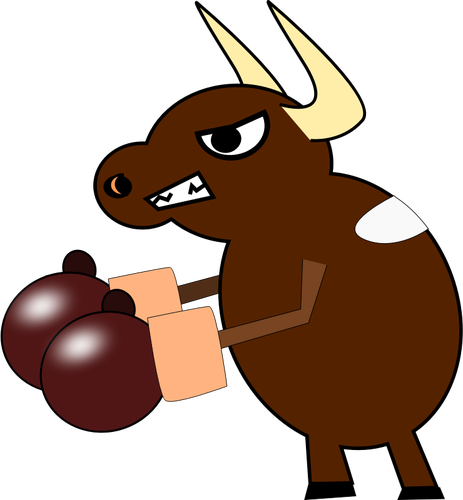 Fighting Cow Clipart