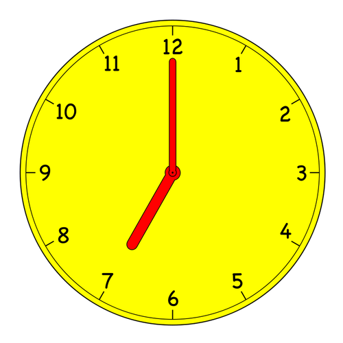 Analogue Clock Clipart