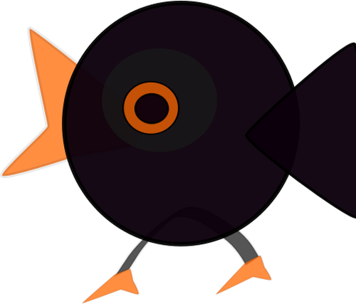 Cartoon Image Of A Bird Clipart