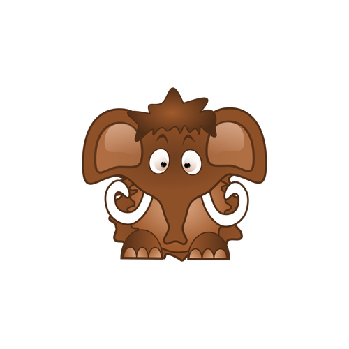 Baby Mammoth Clipart
