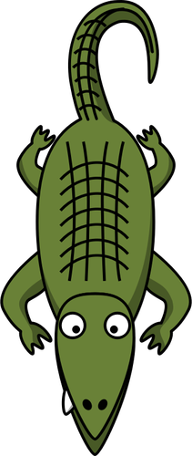 Of Cartoon Alligator Clipart