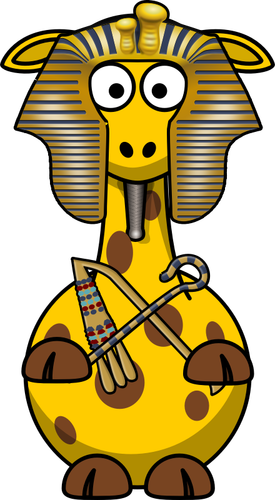 Pharao Giraffe Clipart