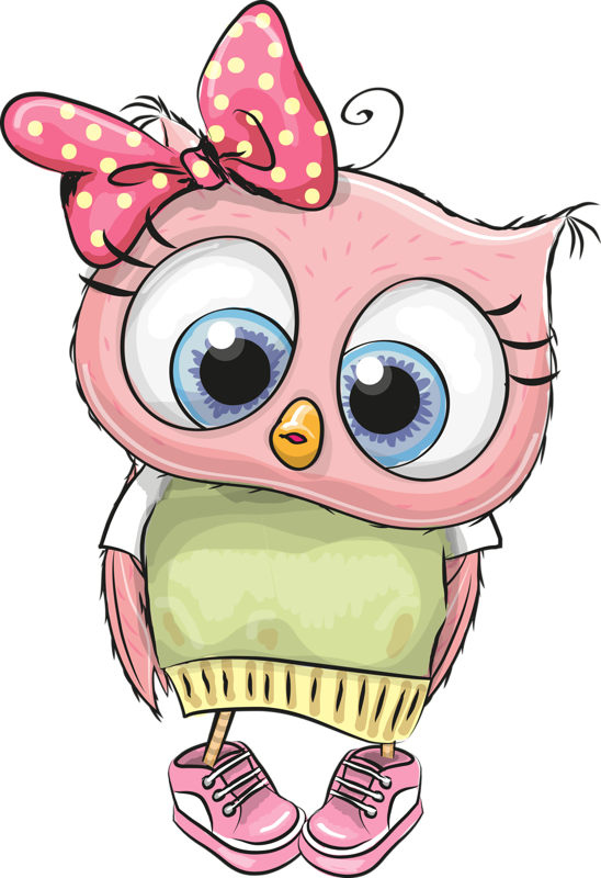 Owl Cartoon Illustration Cute Free Download Image Clipart