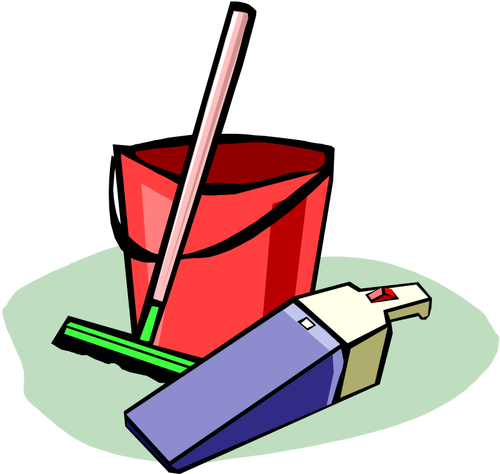 Cleaning Tools Clipart