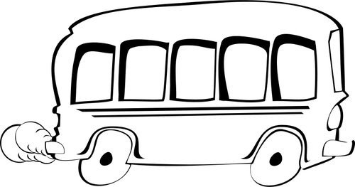 Bus Cartoon Clipart